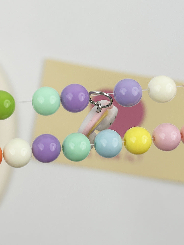 Rainbow Necklace with Rainbow Charm