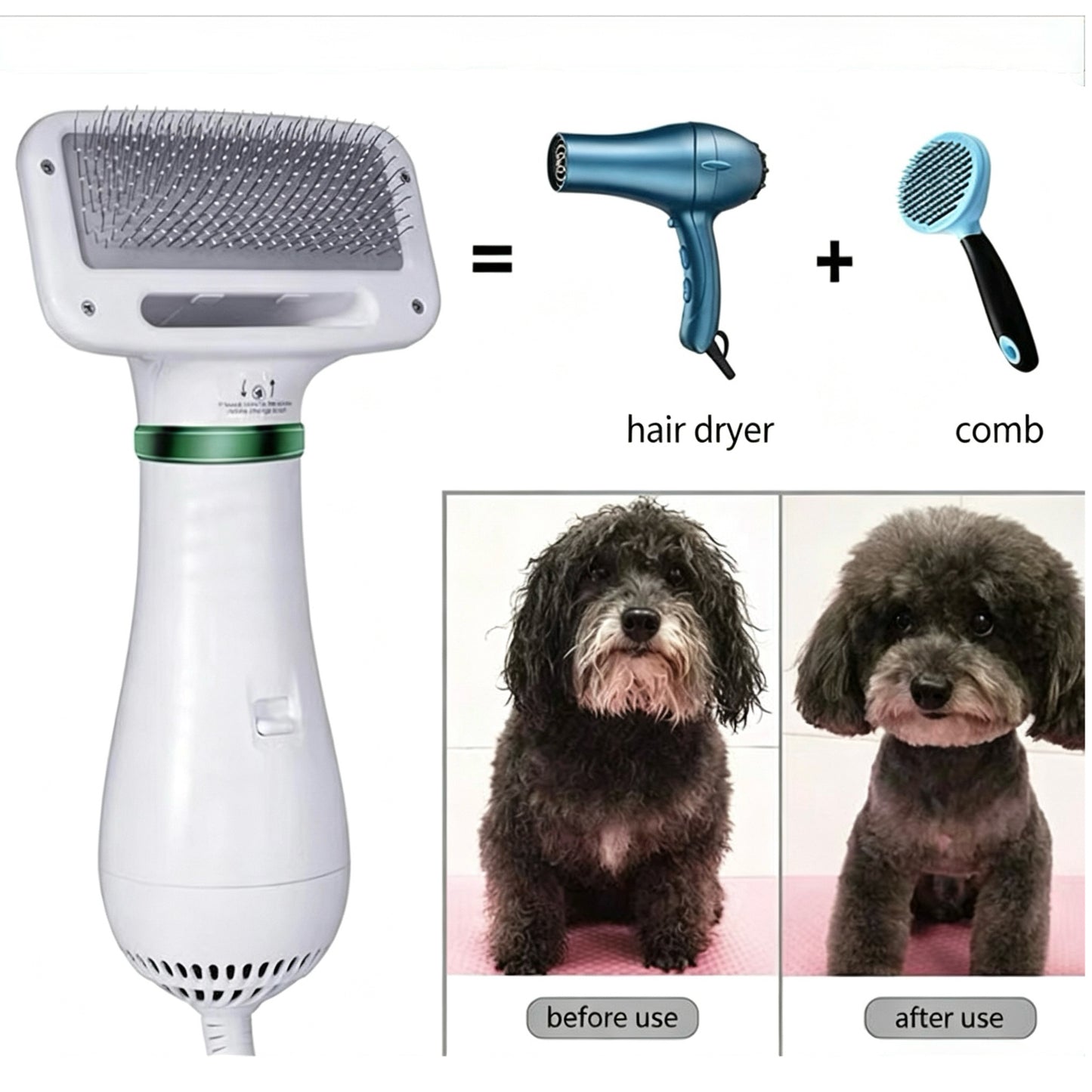 PETKIT Grooming Hair Dryer Brush