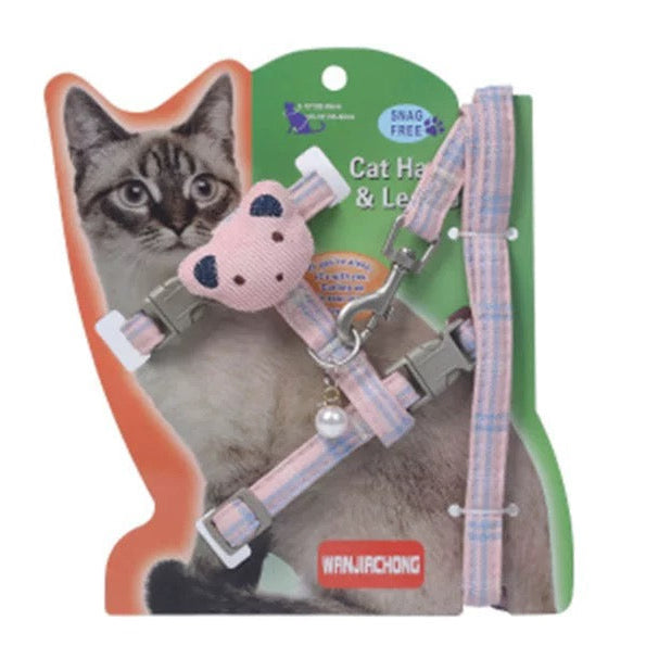 Cat Harness and Leash Set